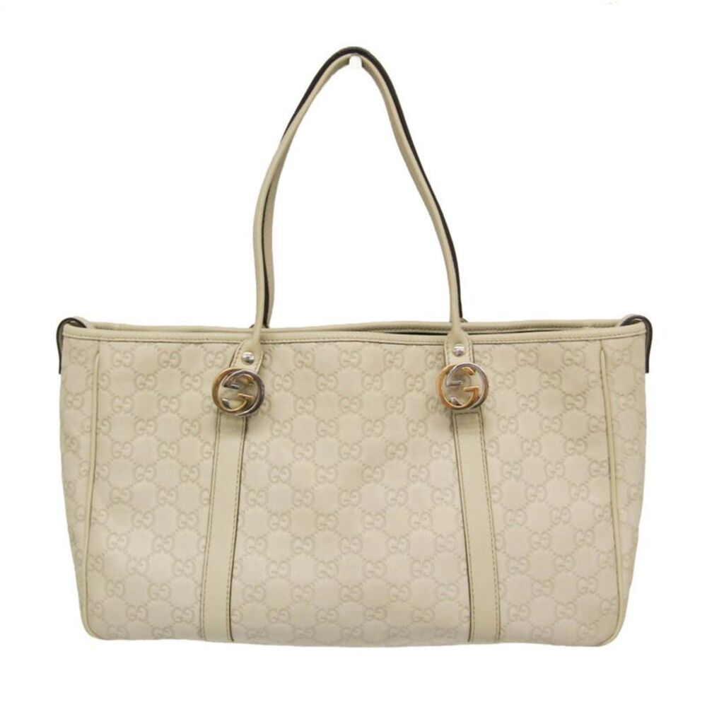 Gucci Twins Guccissima Leather Beige Leather Tote Bag Bag